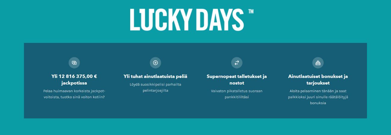 Lucky Days Casino Kokemuksia